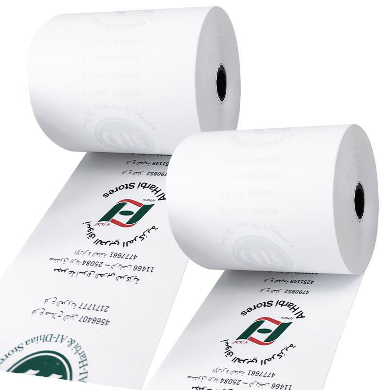 Pre-printed 57x40 80x80 cash register paper roll for thermal parinter use